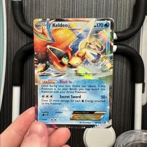 Keldeo EX Pokémon Card